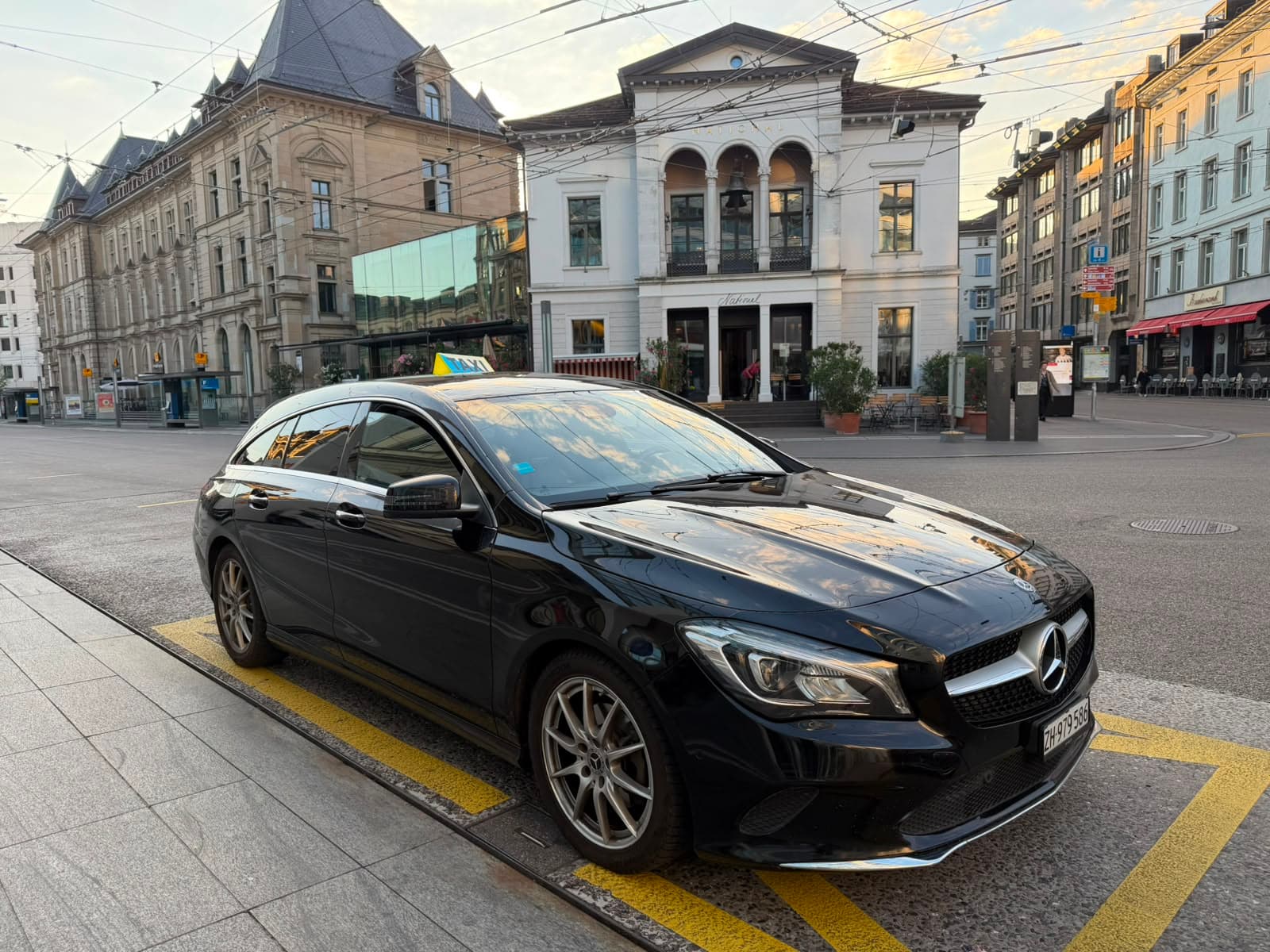 Rosenberg Taxi Fahrzeug in Winterthur